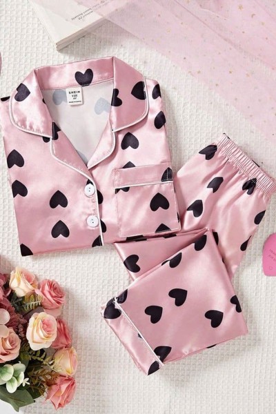 بلوز شلوار راحتی خواب طرح دار  سانیا 2